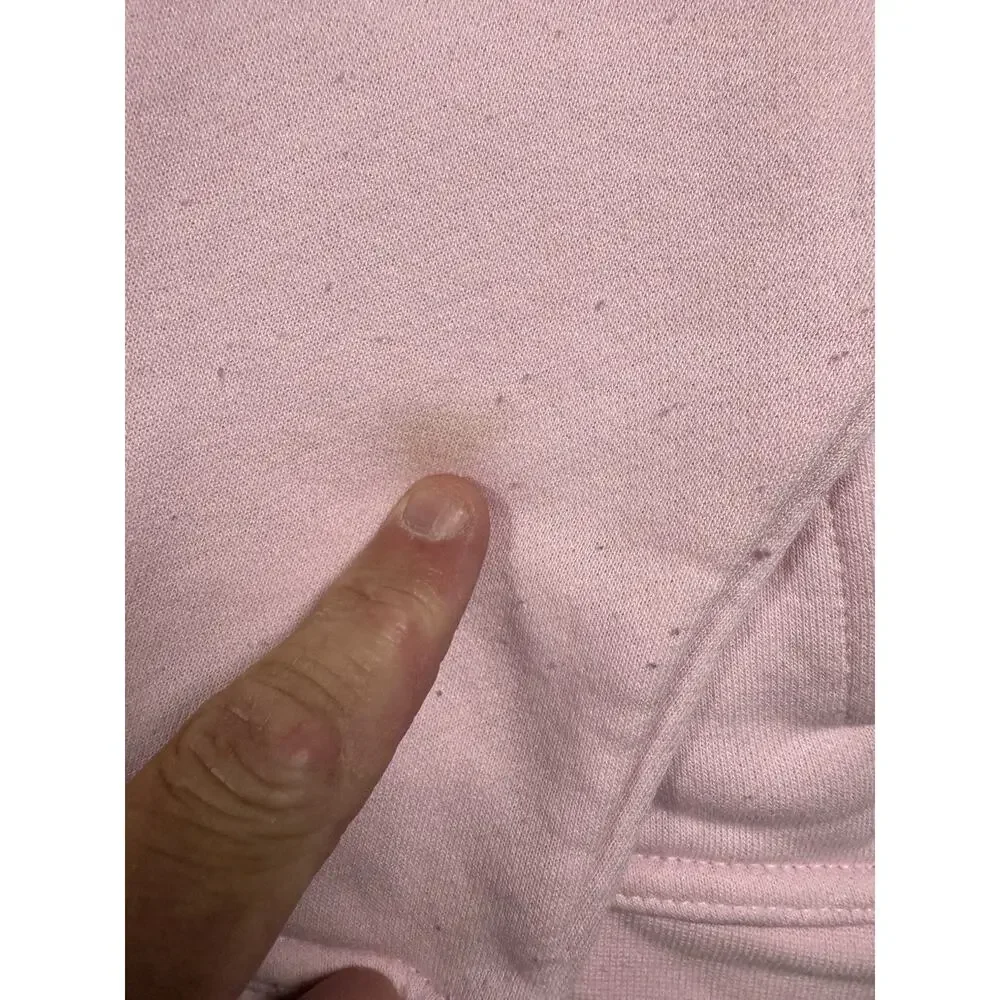 Nike Girls Full Zip Hoodie Large Pink Sweatshirt